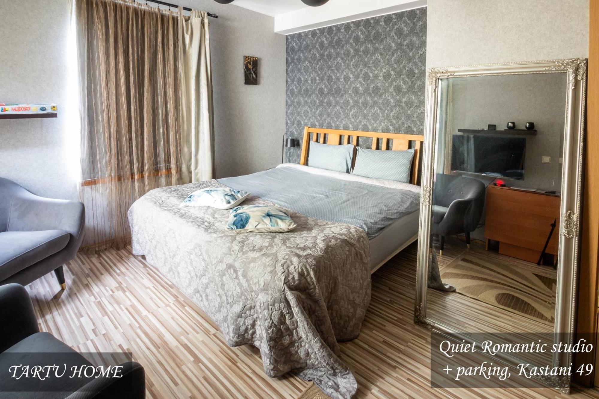 Quiet Romantic Studio Plus Parking, Tartu Home Екстериор снимка